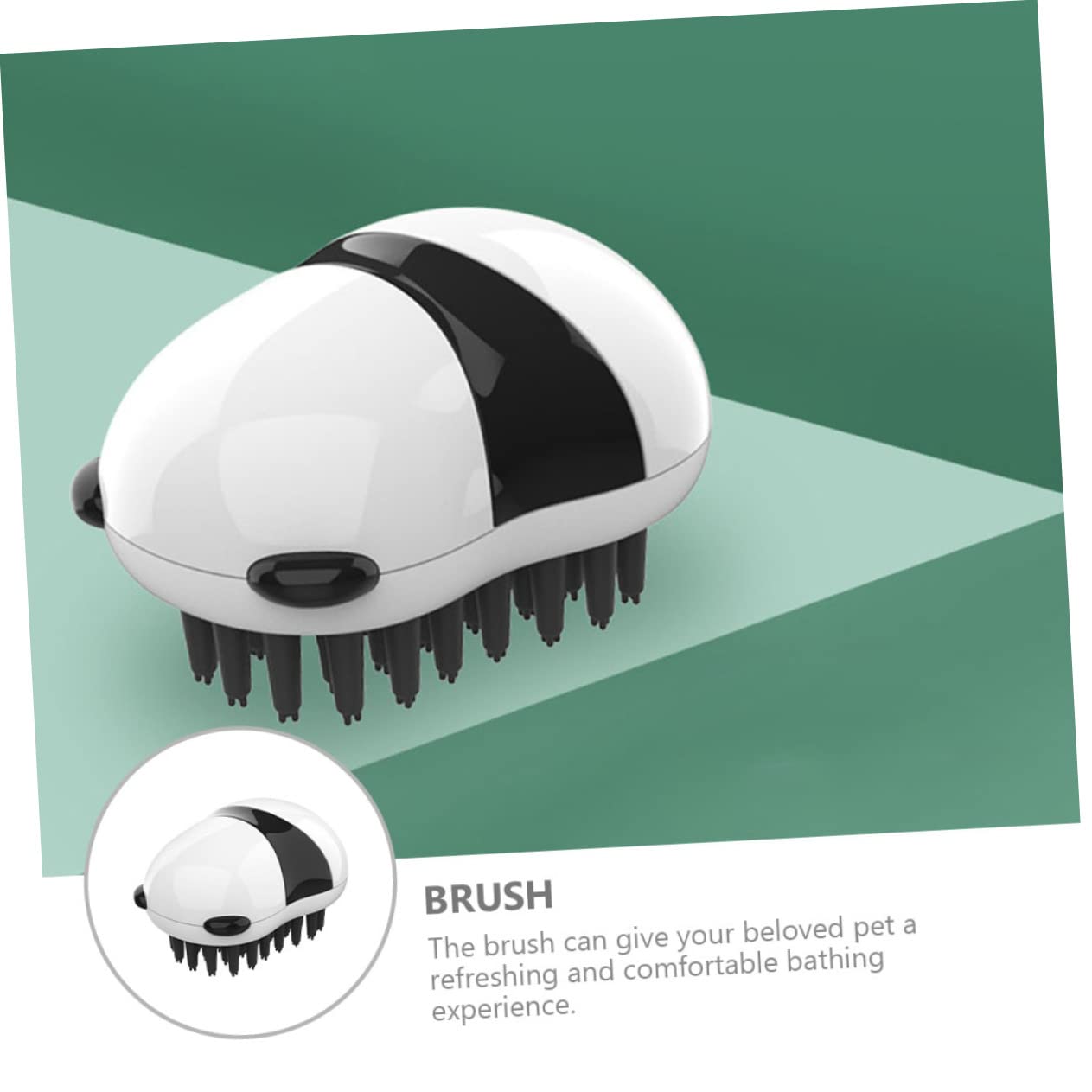 Pet Bath Grooming Brush And Hair Removal Glove