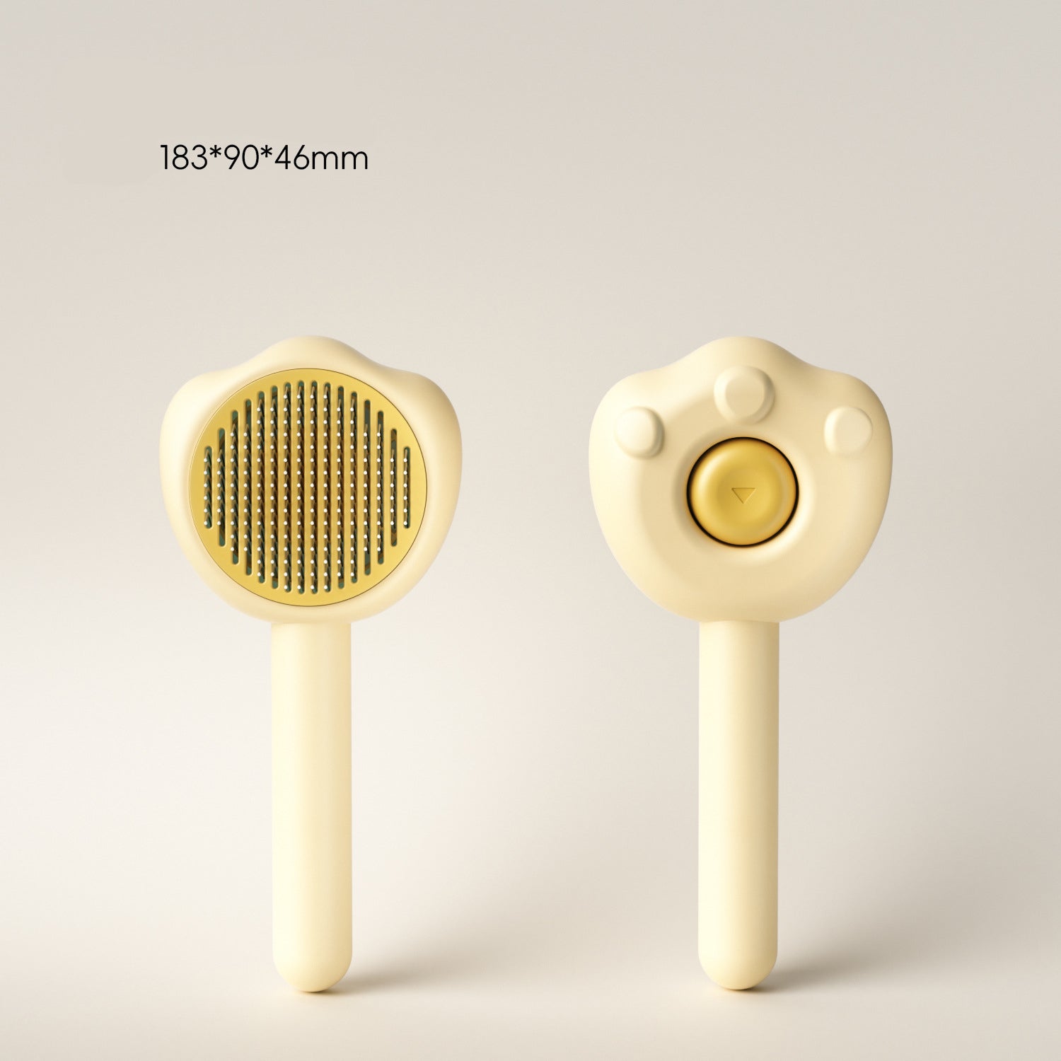 Self-Cleaning Pet Grooming Comb And Hair Remover