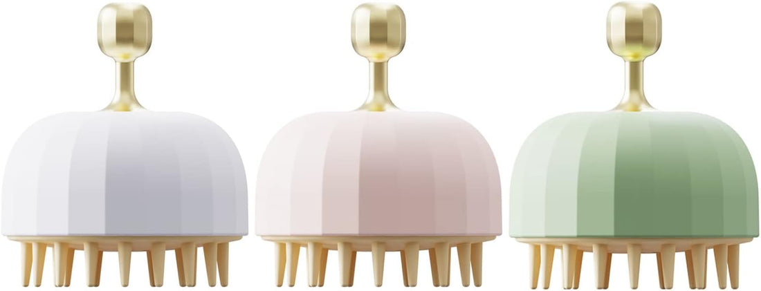 Pet Bath Massage Grooming Brush With Shampoo Dispenser