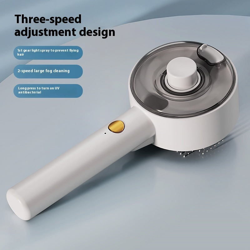 Self-Cleaning Pet Hair Remover Grooming Brush