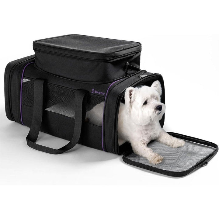 Portable Expandable Pet Travel Carrier Soft Bag