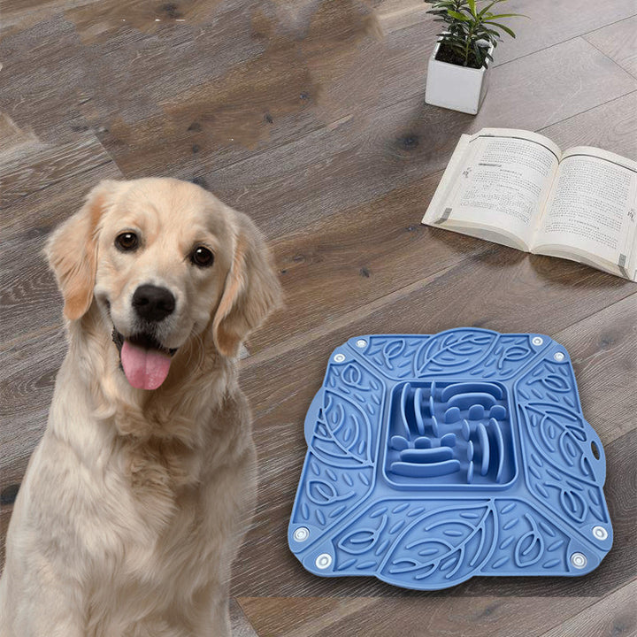 Foldable Silicone Pet Feeding Mat And Multi-Use Bowl