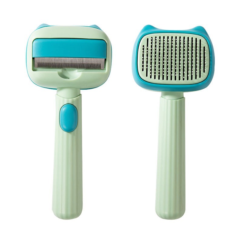 Pet Deshedding and Dematting Grooming Brush Comb