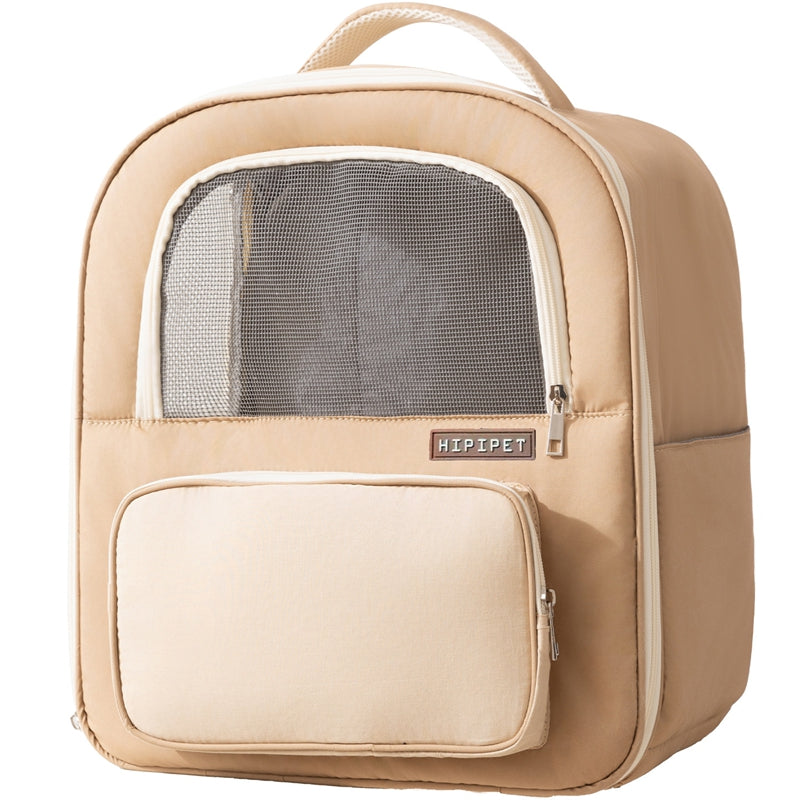 Breathable Warm Pet Carrier Backpack With Mesh Window
