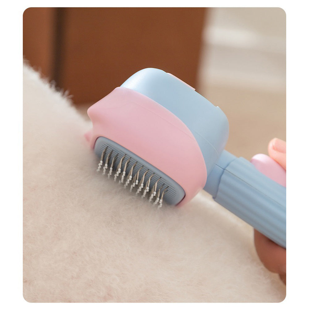 Pet Deshedding and Dematting Grooming Brush Comb