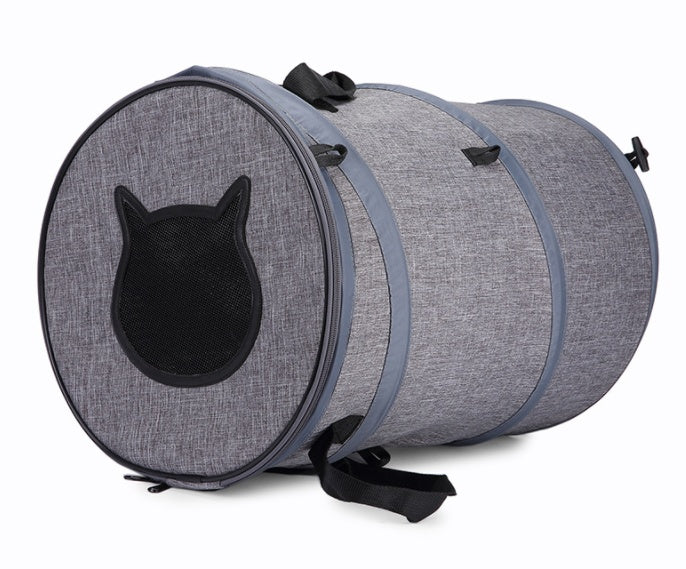 Foldable Pet Carrier Bag And Travel Bed For Outdoor Use