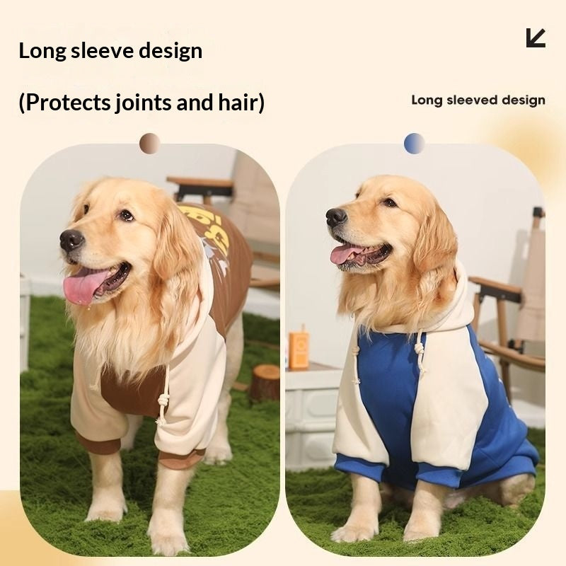 Large Pet Sweater Warm Comfortable Knit Outfit