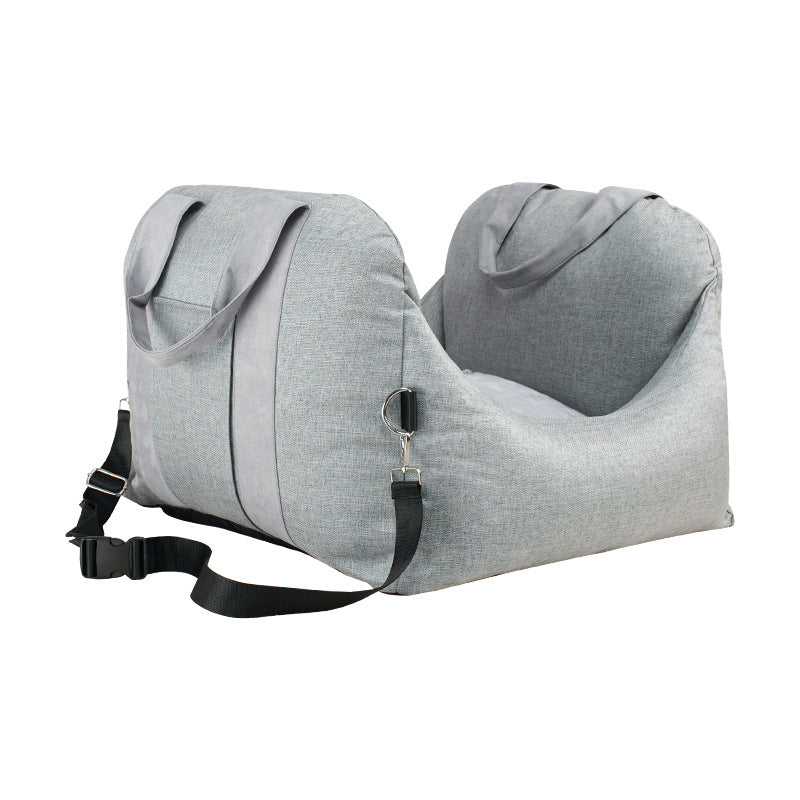Detachable Washable Four-Season Pet Car Seat Carrier