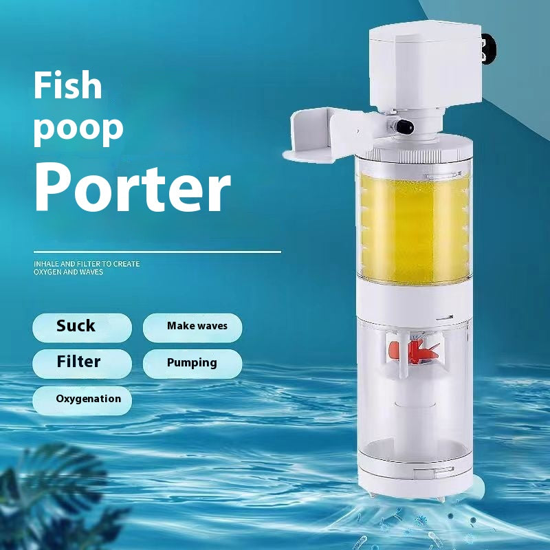 Built-In Filter Three In One Pet Tank Waste System