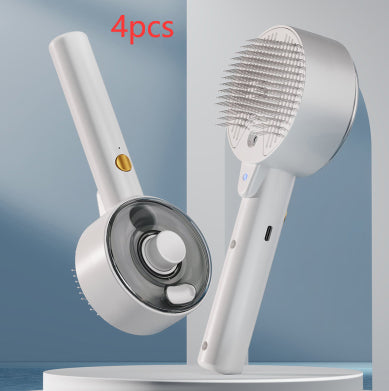Self-Cleaning Pet Hair Remover Grooming Brush