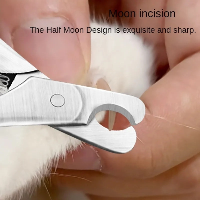 Professional Sharp Pet Nail Clipper Stainless Steel Trimmer