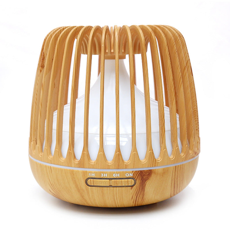 Wood Grain Aromatherapy Bird Cage Diffuser Machine