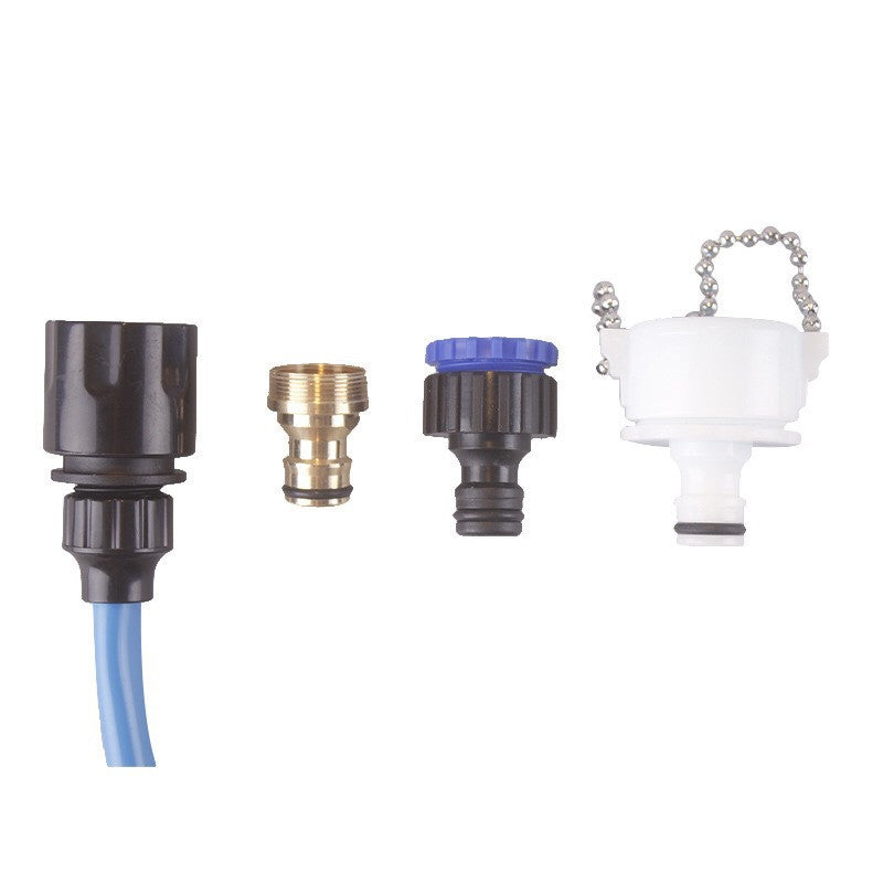 Five-Finger Silicone Pet Bath Brush With Hose Spray
