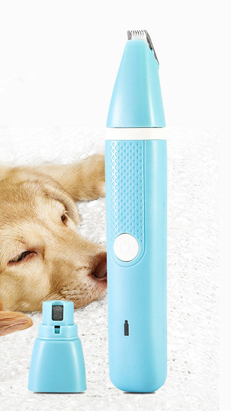 Pet Nail Polisher and Hair Trimmer Dual-Purpose Machine