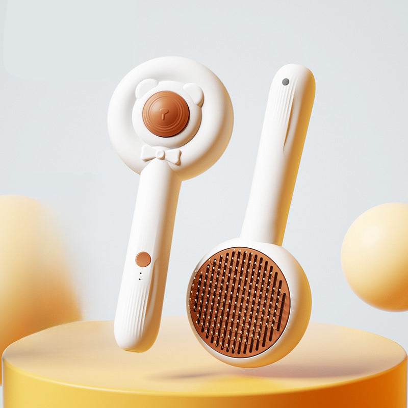 Rechargeable Two-in-One Electric Pet Grooming Trimmer Comb