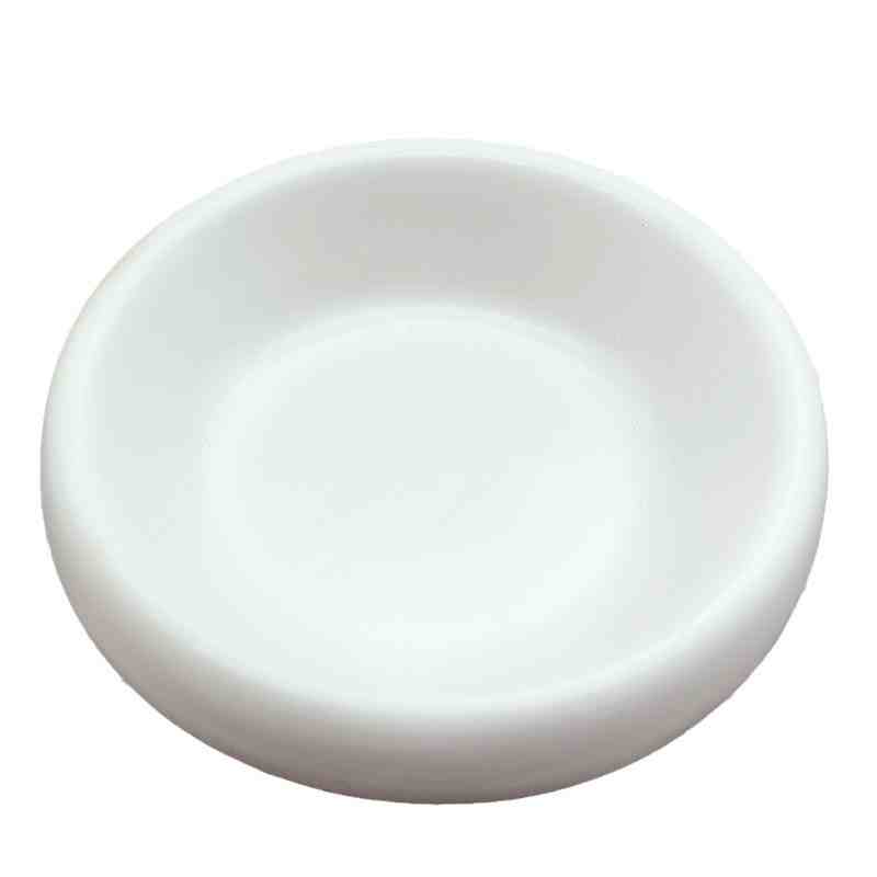 Solid Wood Pet Feeding Bowl With Ceramic Insert