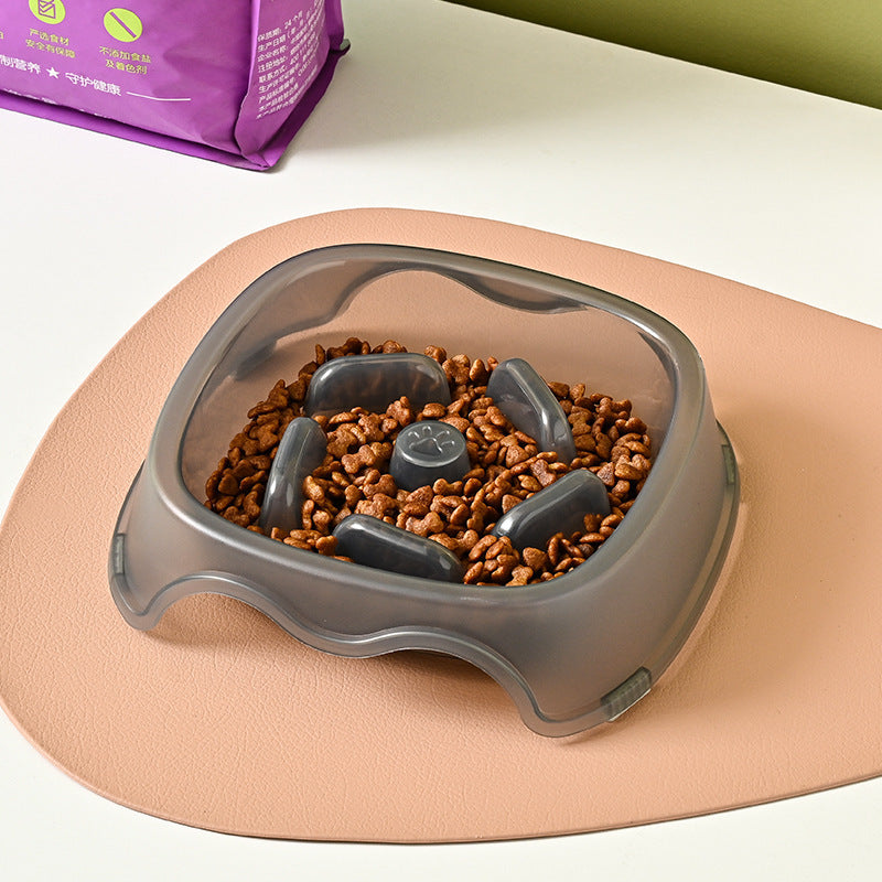 Pet Slow Feeding Anti Choking Water And Food Bowl