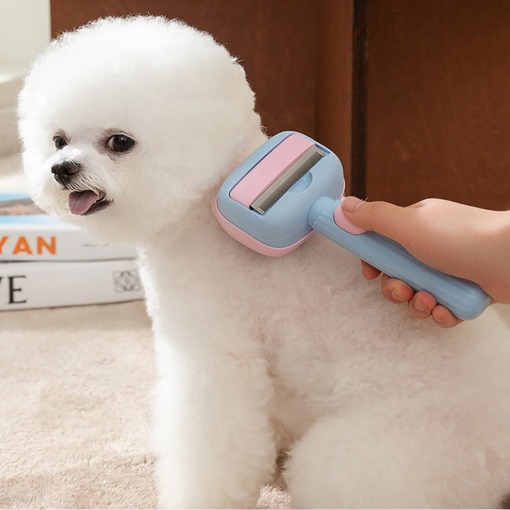 Pet Deshedding and Dematting Grooming Brush Comb