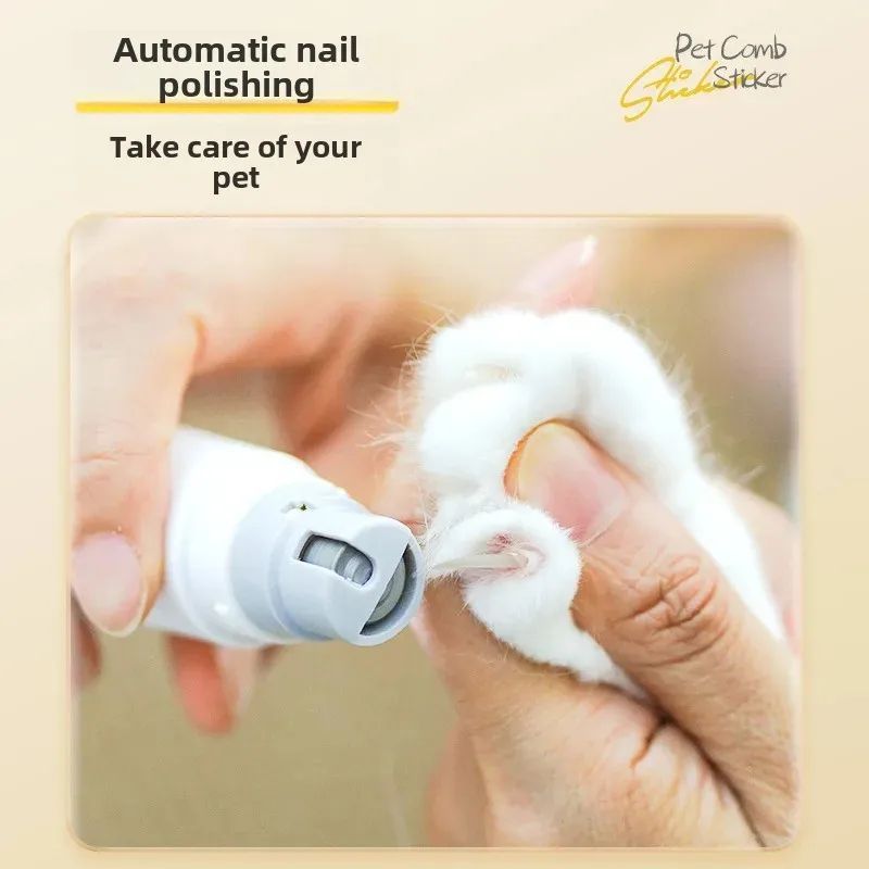 Rechargeable Two-in-One Electric Pet Grooming Trimmer Comb