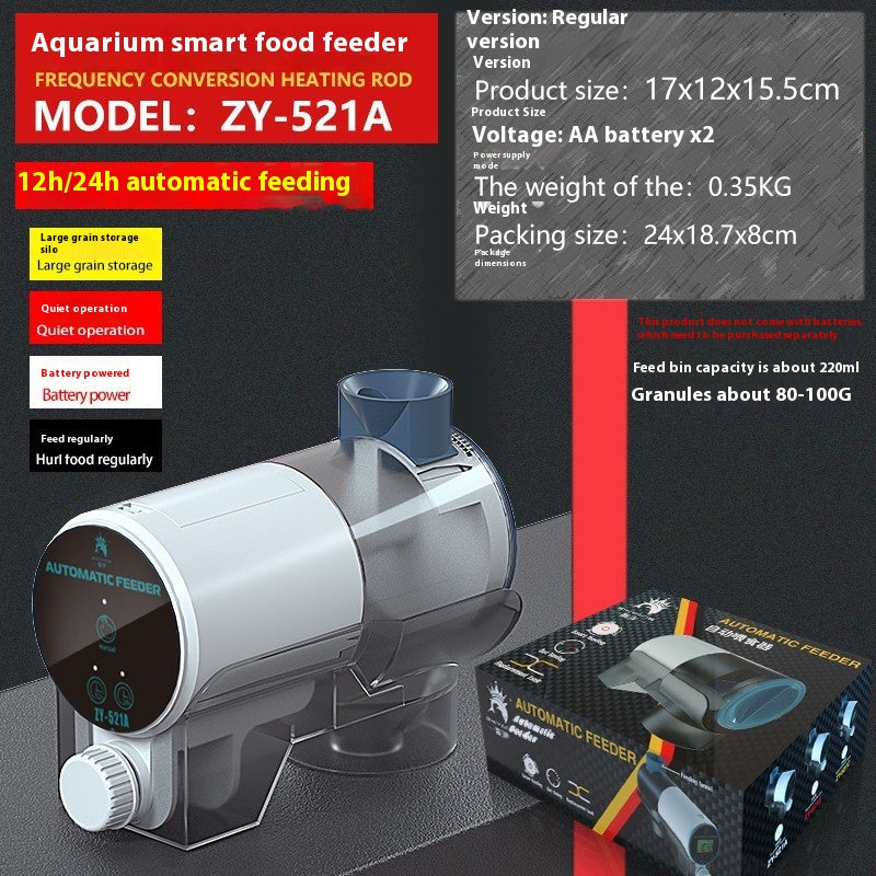 Timed Particle Pet Tank Feeder Automatic Dispenser