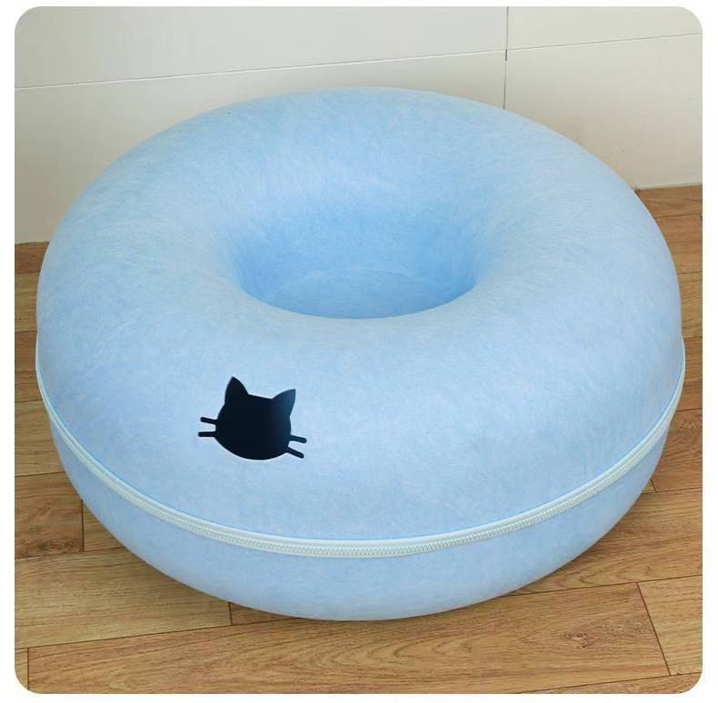 Comfortable Round Pet Bed Tunnel
