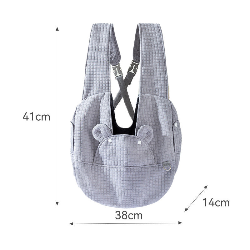Breathable Pet Backpack Carrier For Outdoor Travel