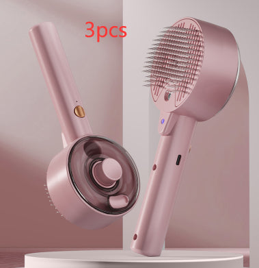 Self-Cleaning Pet Hair Remover Grooming Brush
