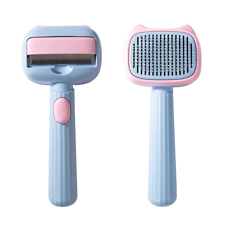 Pet Deshedding and Dematting Grooming Brush Comb
