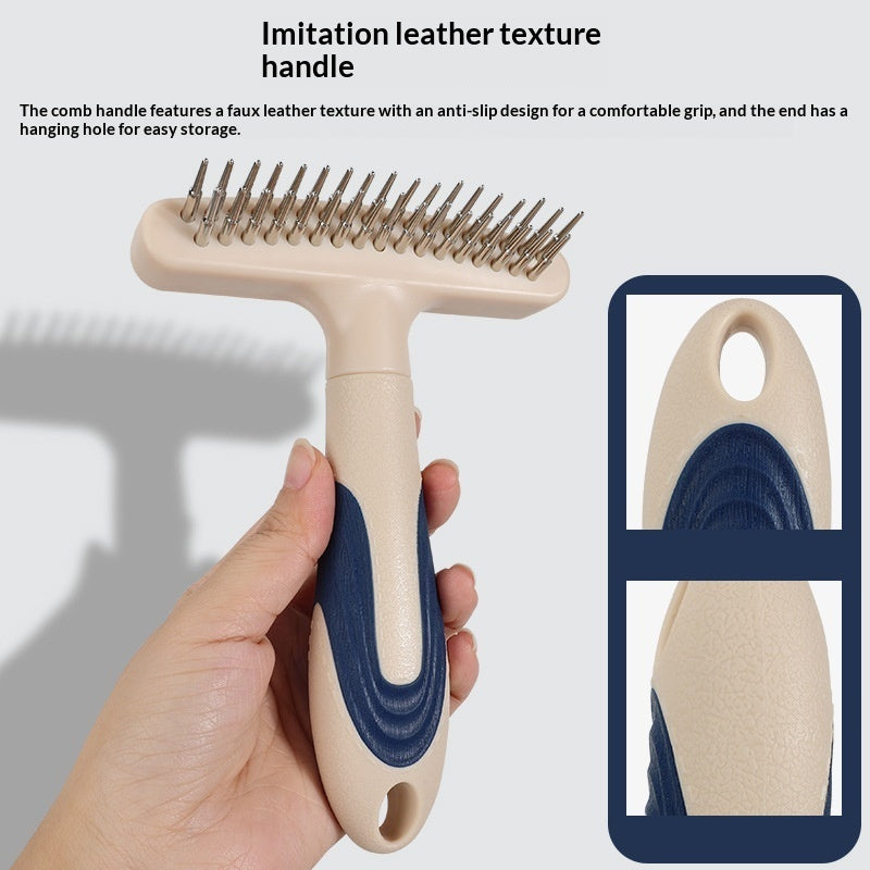 Pet Hair Removal And Detangling Grooming Brush