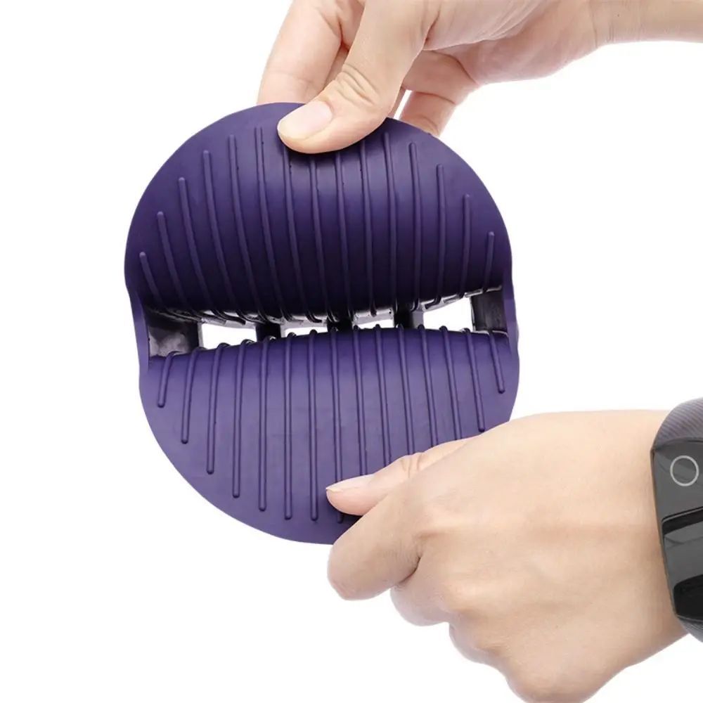 Dual-Sided Soft Bristle Pet Shampoo And Grooming Brush