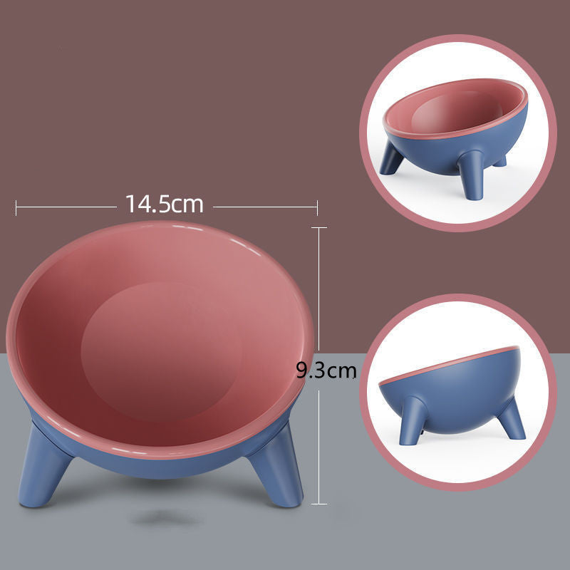 Nordic Color Pet Feeding Bowl With Stand