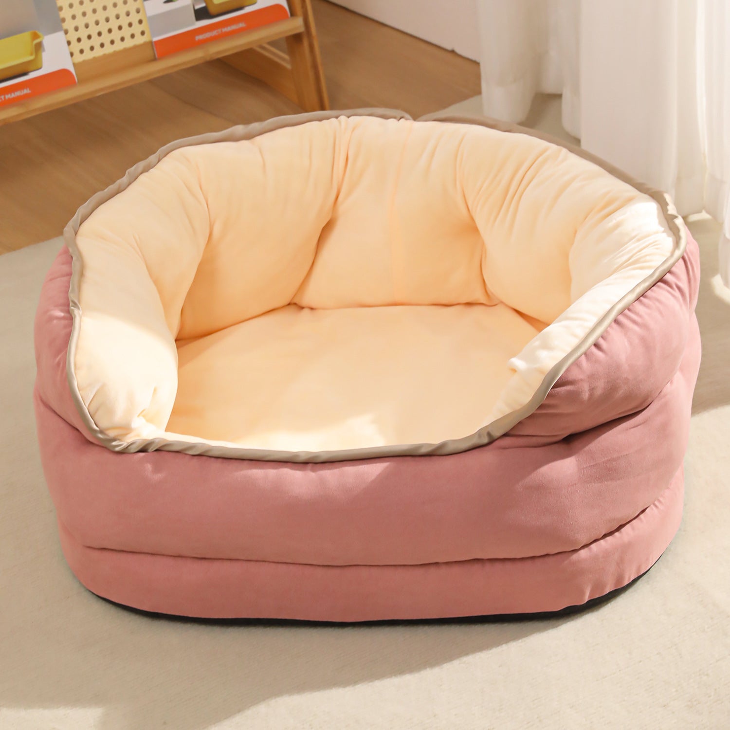 Thickened Plush Pet Sofa Bed Warm Washable Mattress