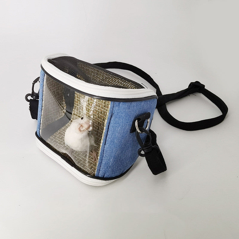 Medium Parrot Travel Cage Carrying Case For Pet Birds