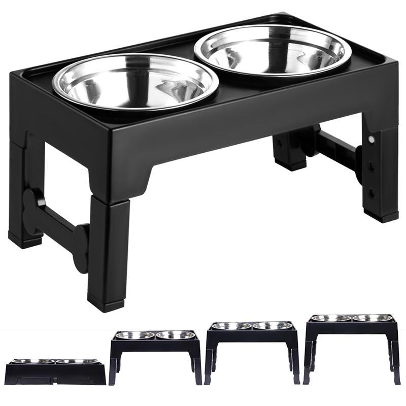 Anti-Tumble Pet Feeding Bowl With Neck Protection