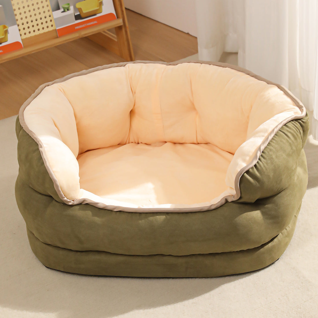 Thickened Plush Pet Sofa Bed Warm Washable Mattress