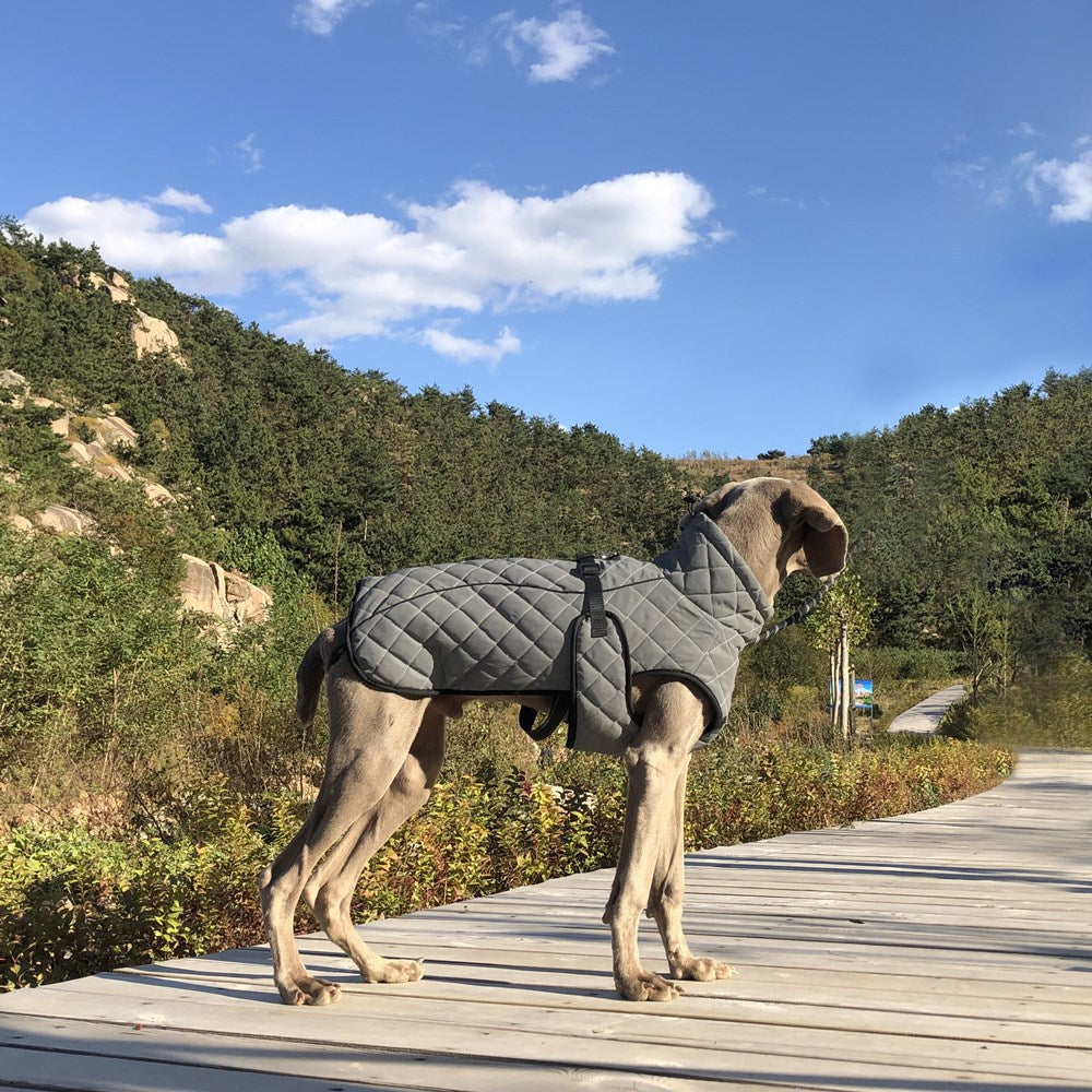 Pet Full Body Reflective Tactical Jacket Durable Outdoor Wear