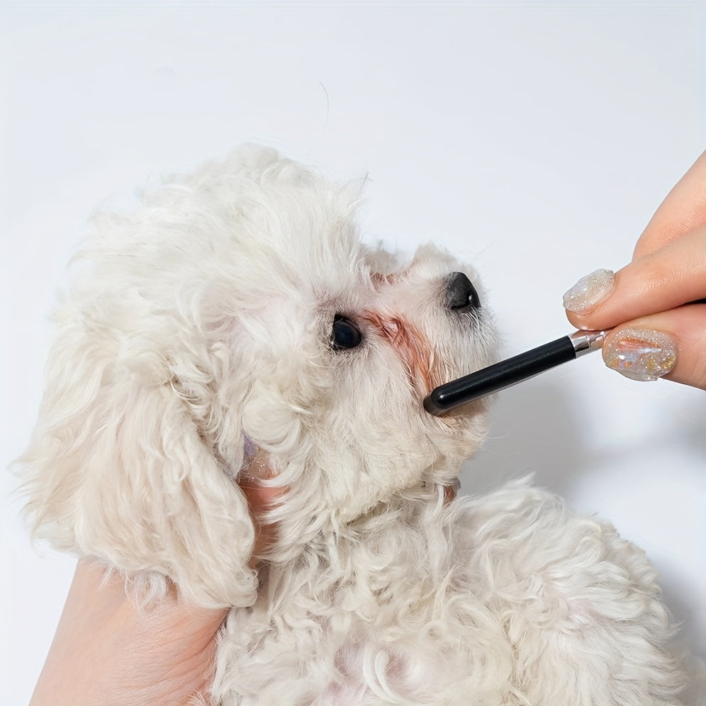Pet-Friendly Soft Eye Grooming Brush With Comb