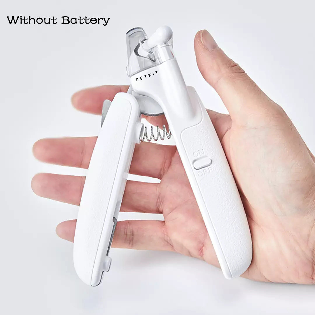 Professional Pet Nail Clipper Scissors with LED Trimmer