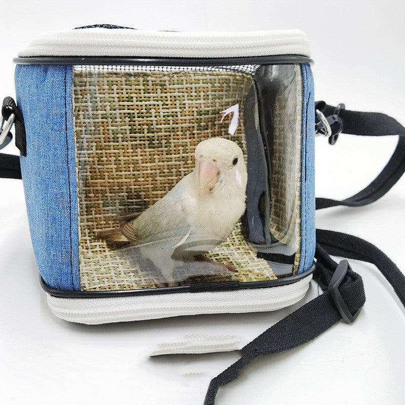 Medium Parrot Travel Cage Carrying Case For Pet Birds