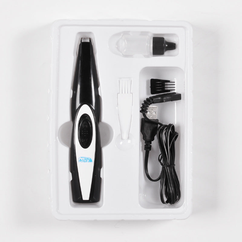 Rechargeable Electric Pet Nail and Hair Trimmer Grinder