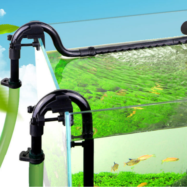 Filter Barrel Pet Tank Inlet Outlet Rain Shower Pipe Accessories