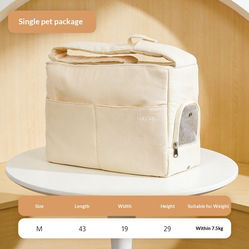 Portable Pet Carrier Bag For Outdoor Travel