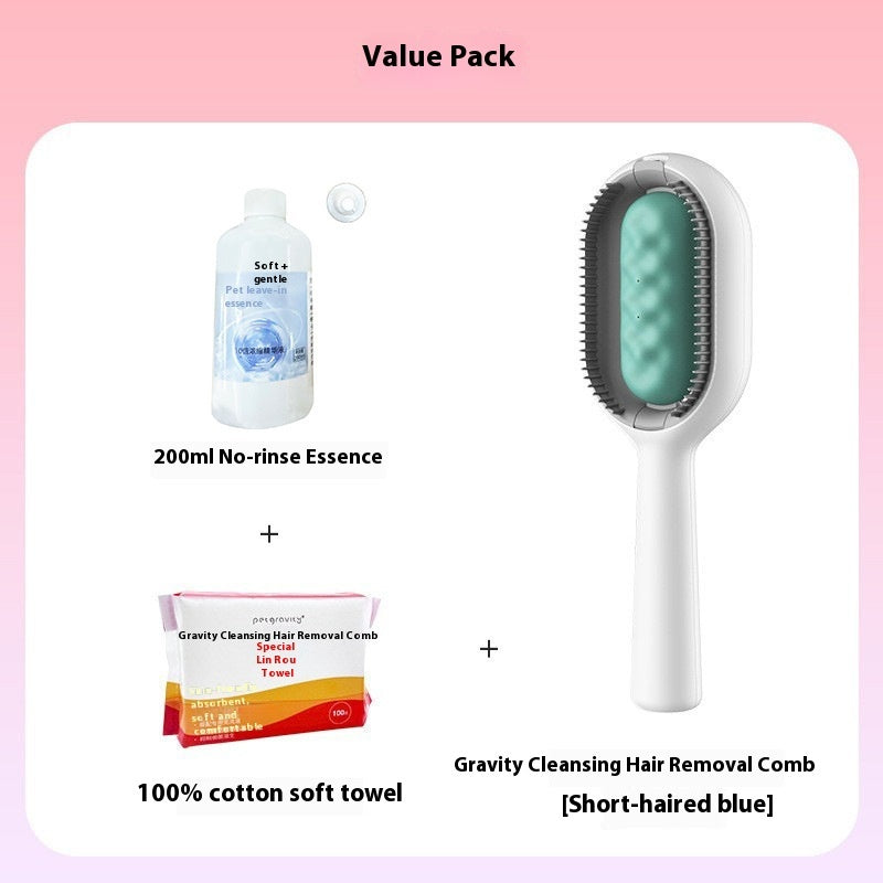 Dematting Pet Grooming Brush For Hair Removal