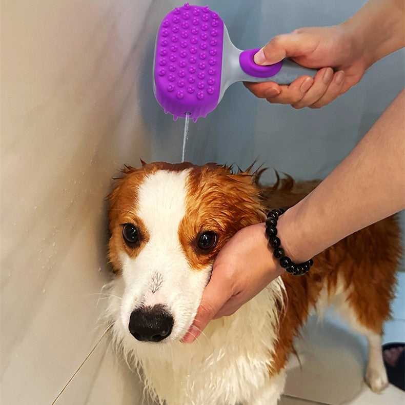 Pet Bath Brush Hair Cleaning And Grooming Tool
