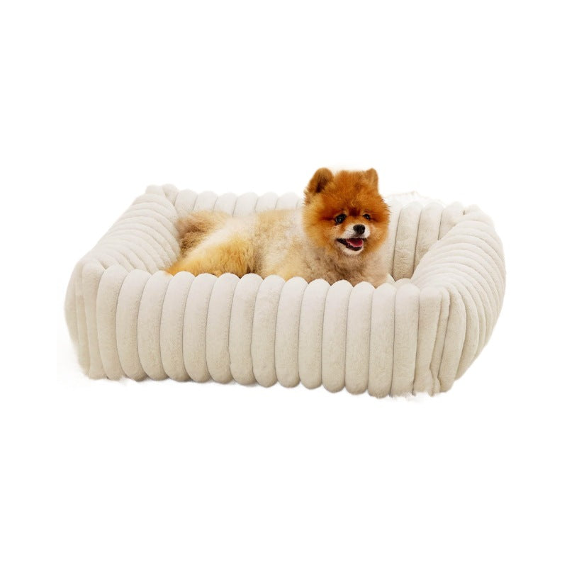 All-Season Plush Warm Pet Bed House