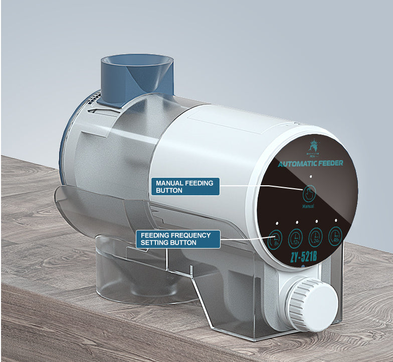 Timed Particle Pet Tank Feeder Automatic Dispenser