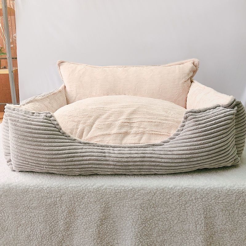 Removable Washable Plush Warm Pet Bed