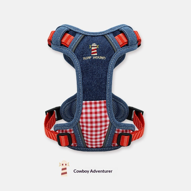 Pet Harness Vest Style Walking Leash For Daily Use