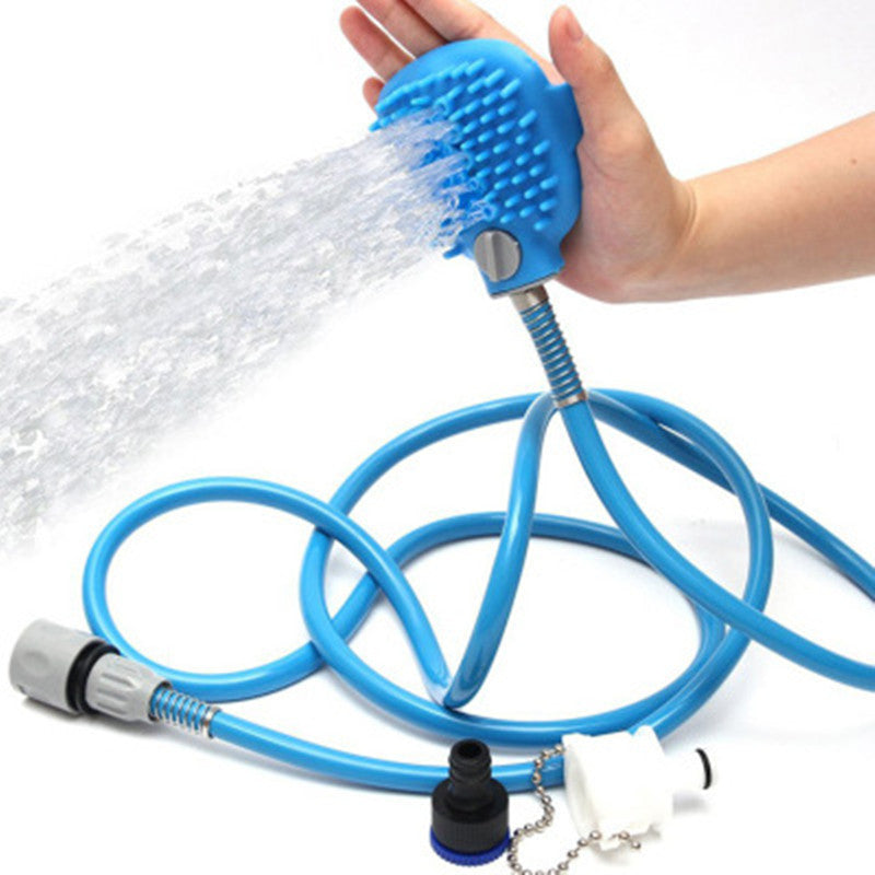 Pet Bathing Massage Brush Comfortable Cleaning Shower Tool