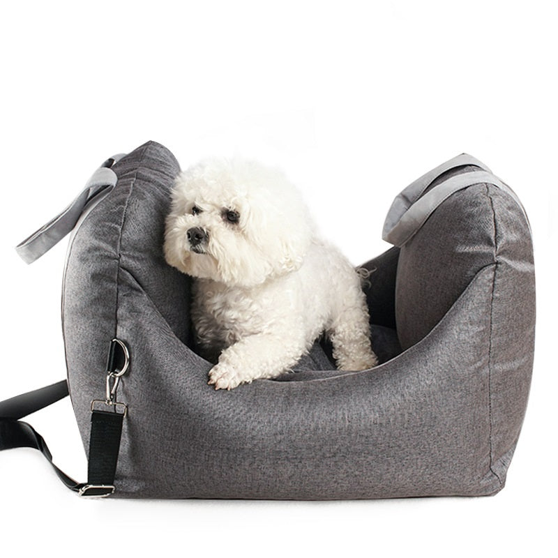 Detachable Washable Four-Season Pet Car Seat Carrier
